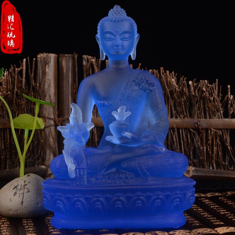 琉璃佛像生產(chǎn)廠家,琉璃工藝品擺件,琉璃佛像定做